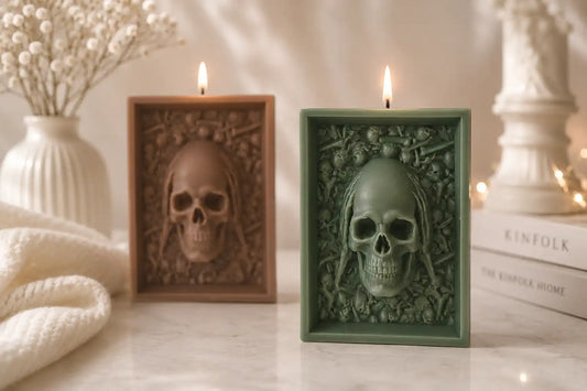 No Listen Candle 5.5x4.5 inches
