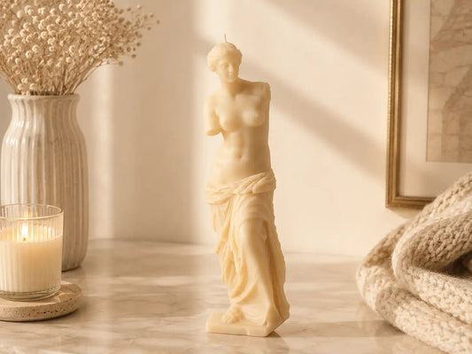 Large Venus Candle 10x3 inches