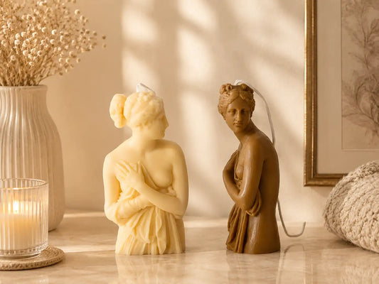 Venus Candle 6x3 inches