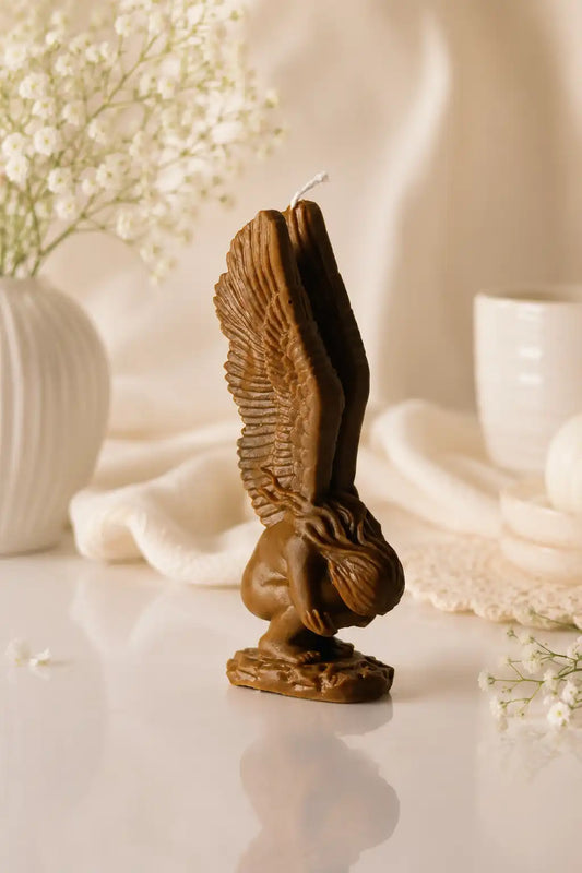 Angel Wings Candle 6.5x2.5 inches