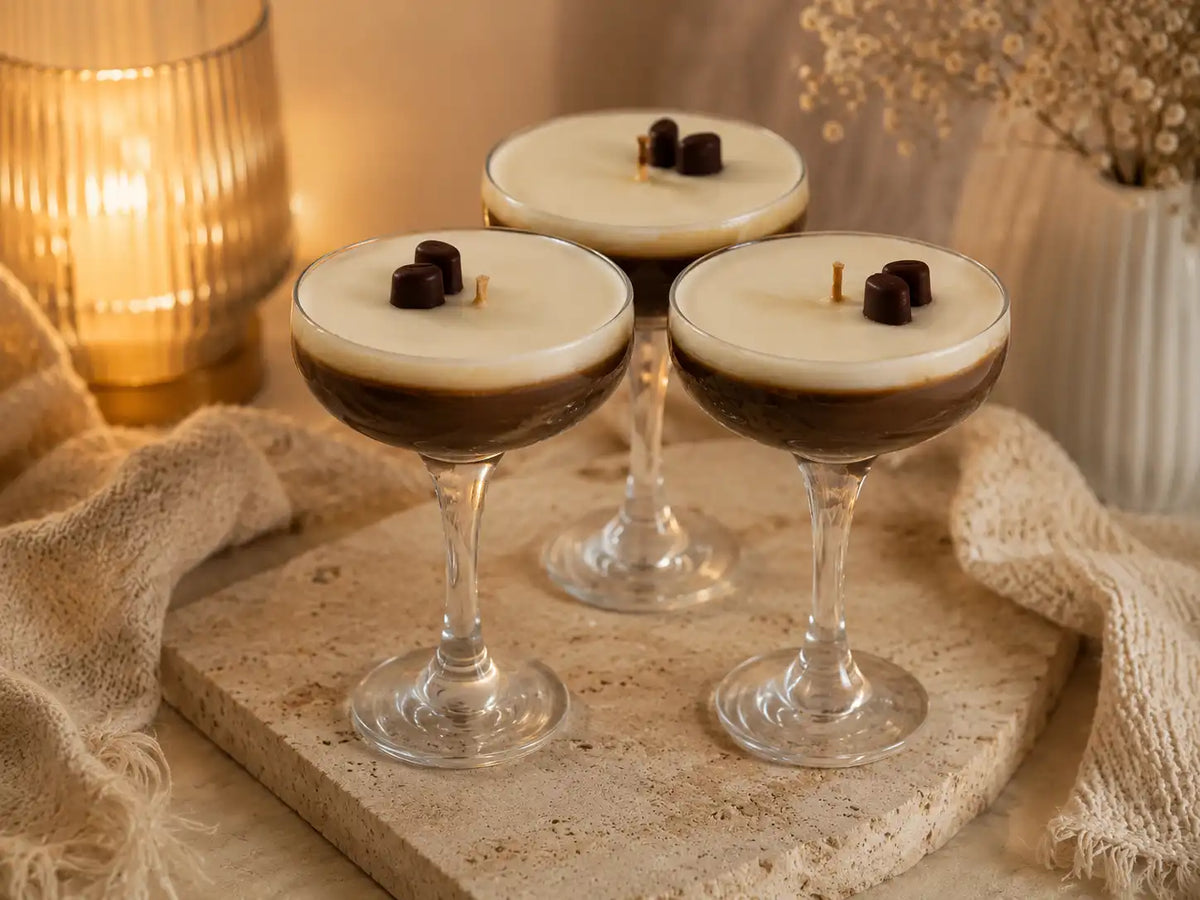 Espresso Martini Cocktail Candle 5.5x3.5 inches