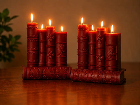 Book Frame Candle 5x4 inches
