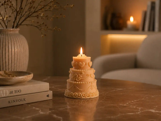 Cake Candle 4x3 inches