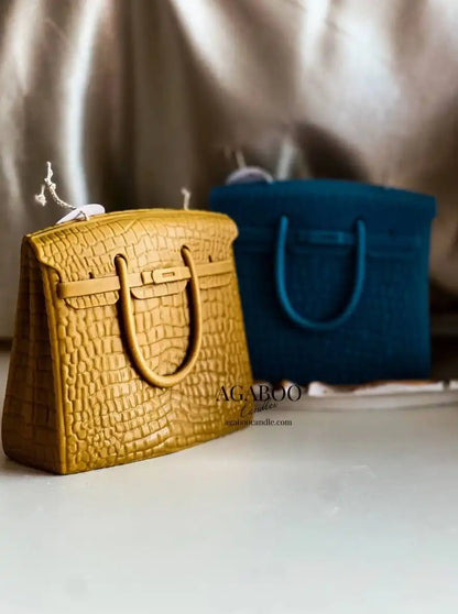 Huge Handbag Purse Candle 5x6 inches