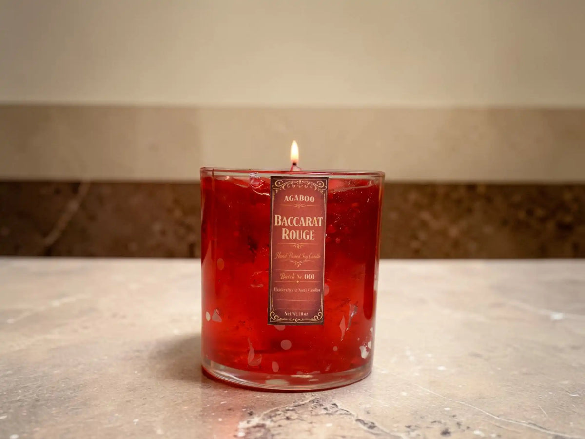 Whiskey / Baccarat Rouge Candle