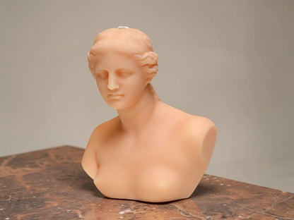 Venus de Milo Candle 6x5 inches