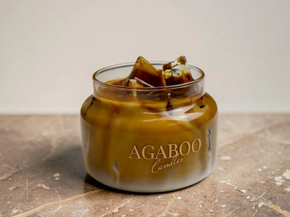Large Iced Coffee Candle II 2.75x4 inches
