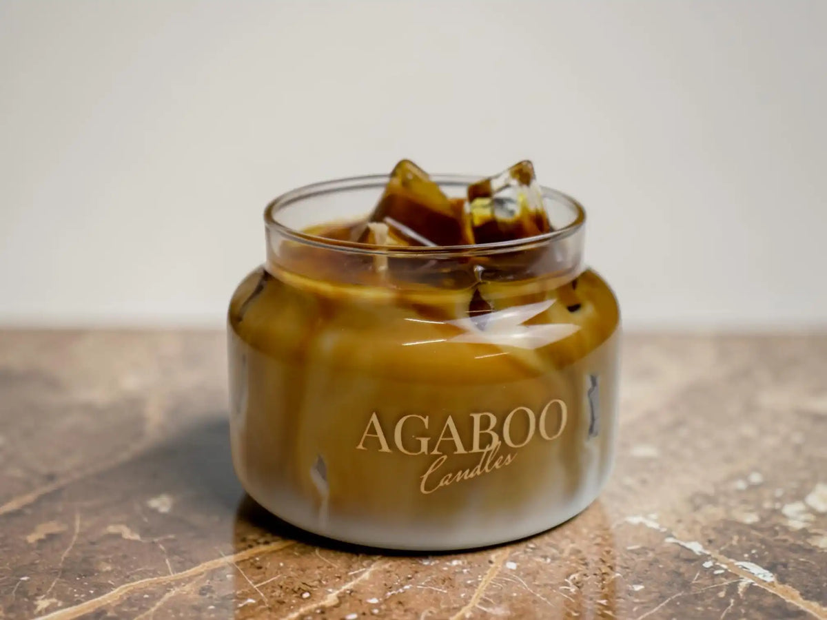 Large Iced Coffee Candle II 2.75x4 inches