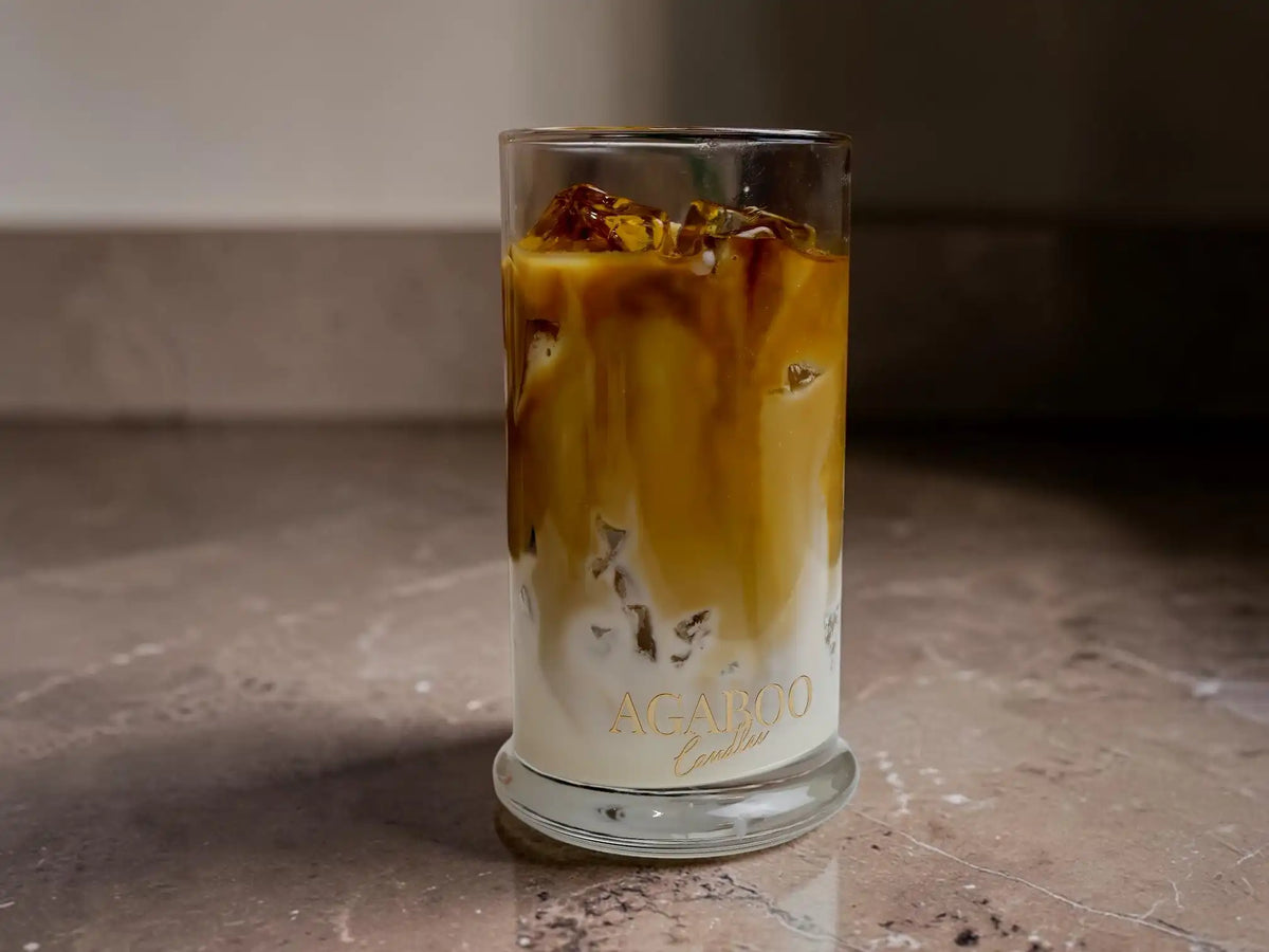 Large Iced Coffee Candle 6.25x3 inches