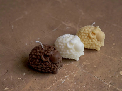 Sheep Candle 2x2.75 inches