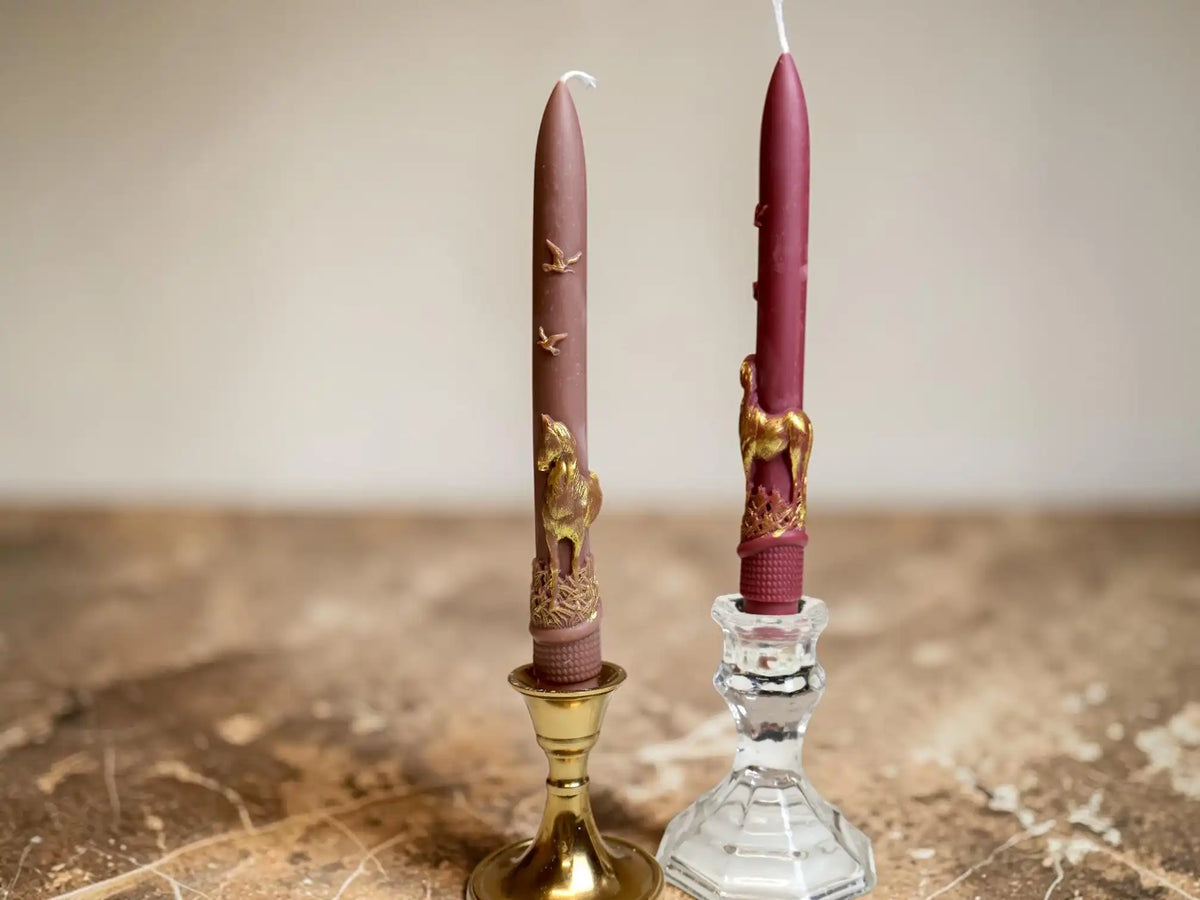 Horse Taper Candle 8,5x7/8 inches
