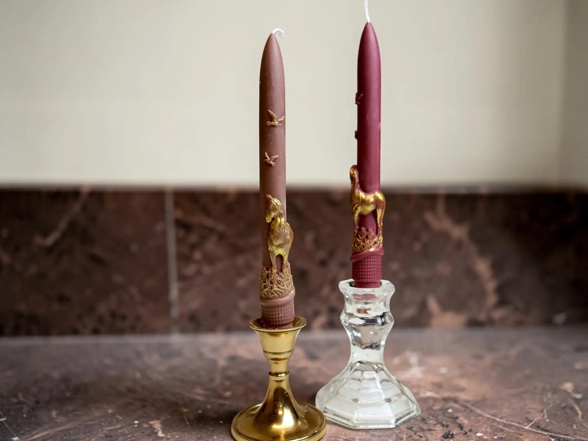 Horse Taper Candle 8,5x7/8 inches