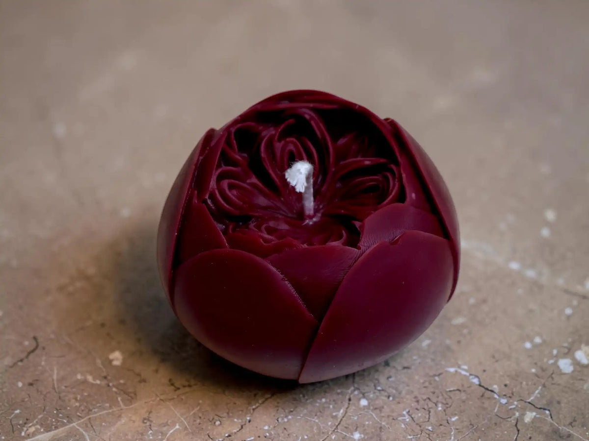 Blooming Flower Candle 1.75x1.75 inches