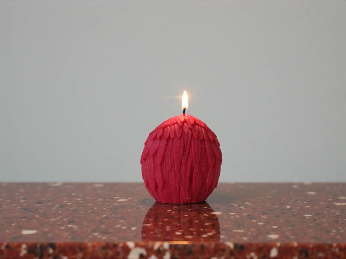 Angel Couple Candle 3.5x3 inches