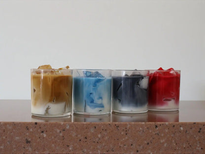 Iced Coffee Candle Dessert 3.4x3.2 inches