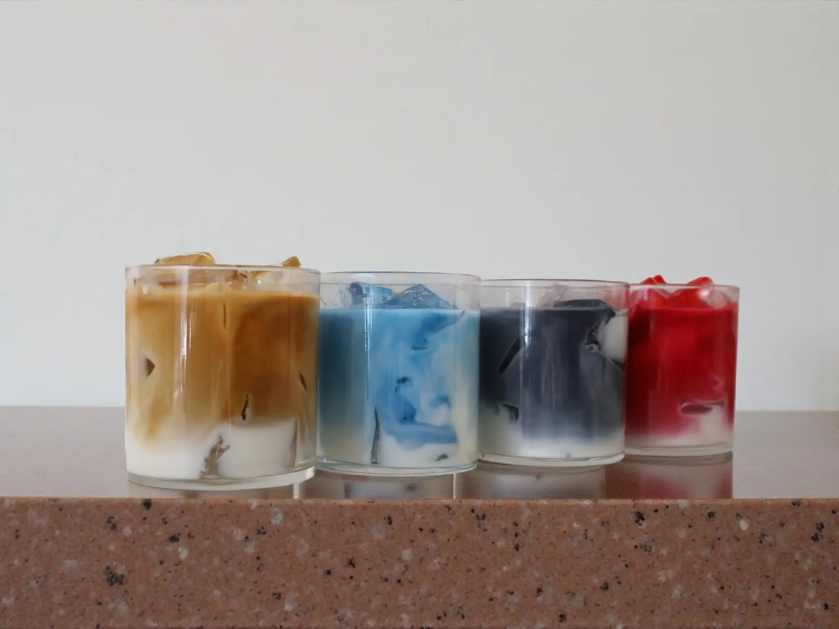 Iced Coffee Candle Dessert 3.4x3.2 inches