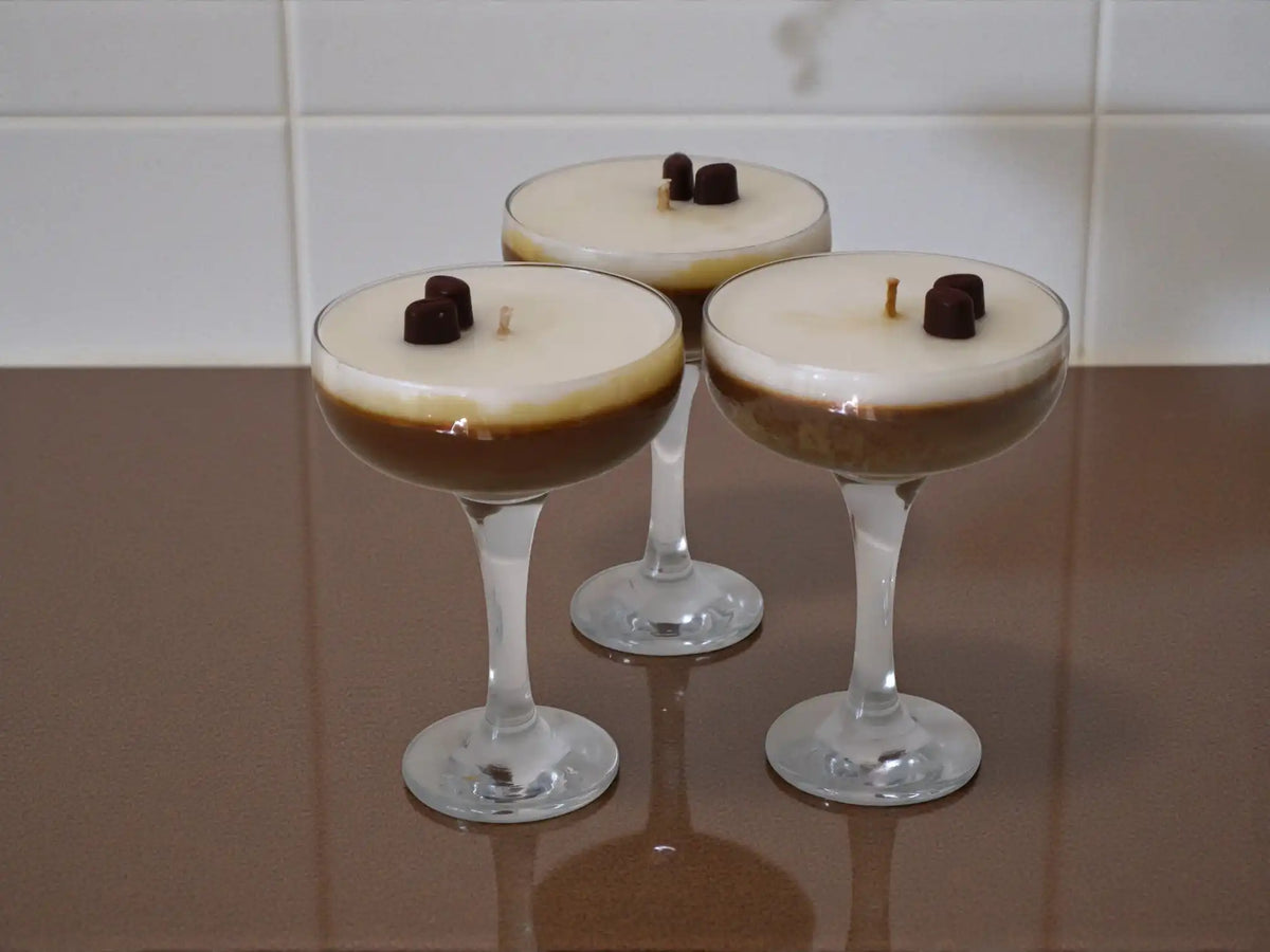 Espresso Martini Cocktail Candle 5.5x3.5 inches