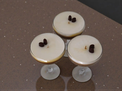 Espresso Martini Cocktail Candle 5.5x3.5 inches