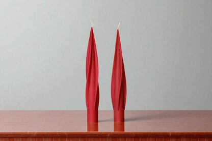 Spiral Taper Candle 9.5x1 1/8 inches