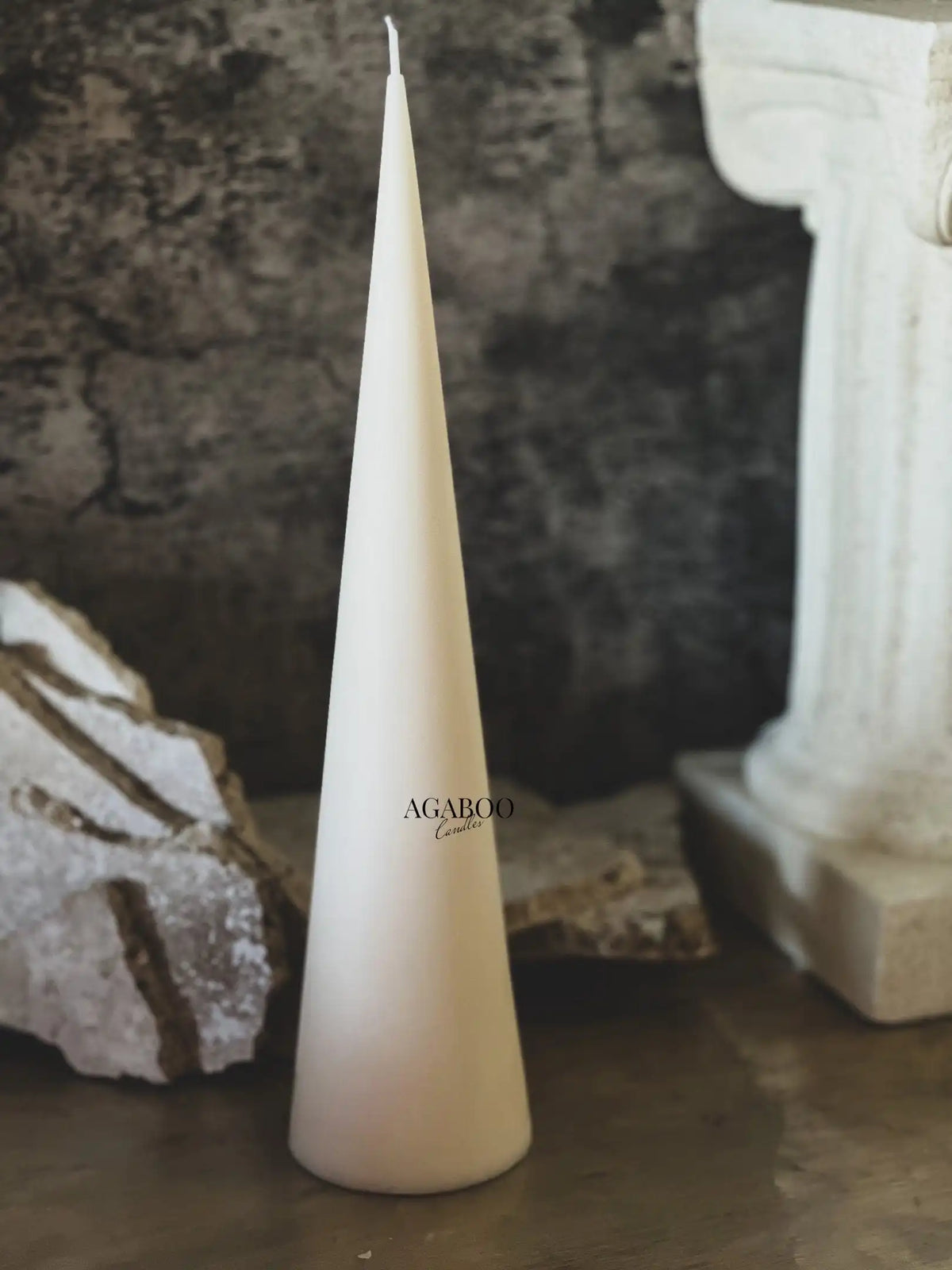 Super High Conus Pillar Candle 12x3 inches