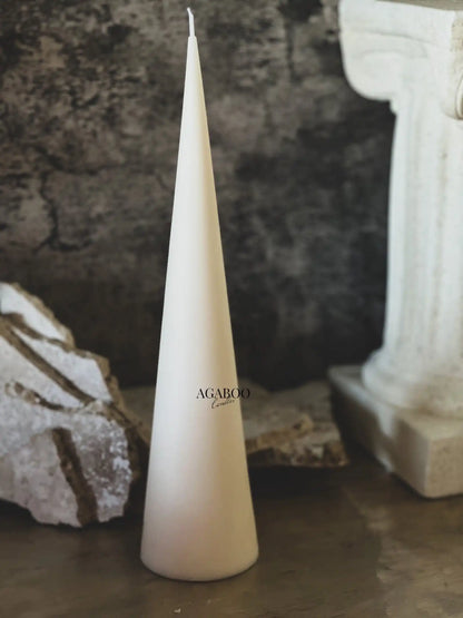 Super High Conus Pillar Candle 12x3 inches