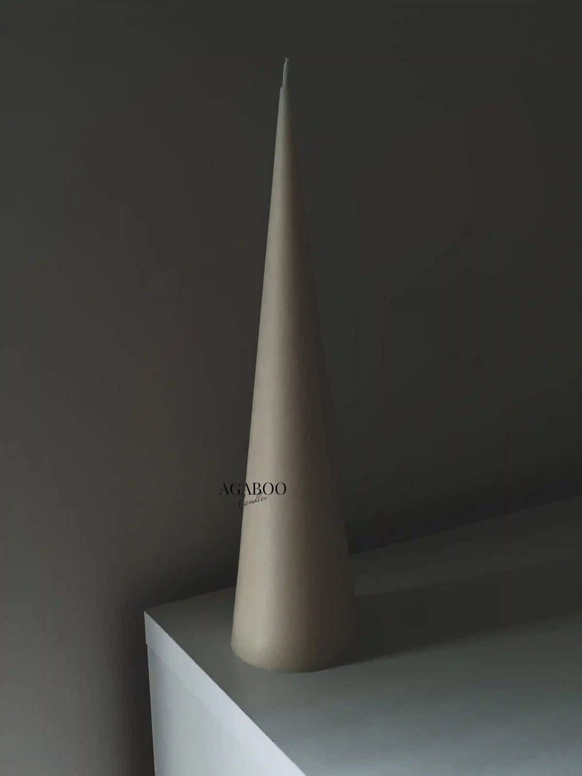 Super High Conus Pillar Candle 12x3 inches