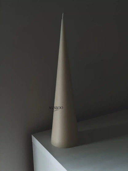 Super High Conus Pillar Candle 12x3 inches