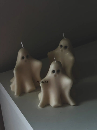 Cute Ghosts Candle 3x3 inches