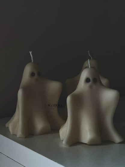 Cute Ghosts Candle 3x3 inches