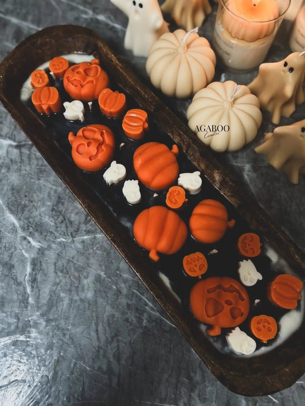 HUGE Halloween Candle 2x19.5 inches 28 fl.oz