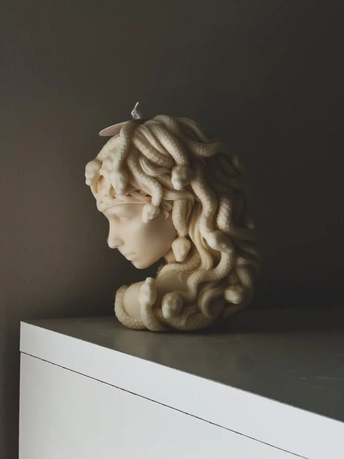 Medusa Candle 6x6 inches