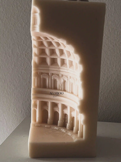 Nordic Capitol Candle 5x3 inches