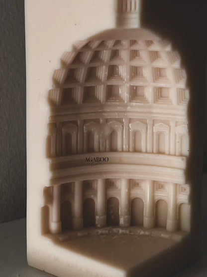 Nordic Capitol Candle 5x3 inches