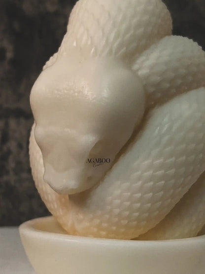 Python Candle 4.5x3 inches