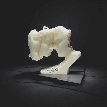 Lovers Candle 4.5x4.5 inches