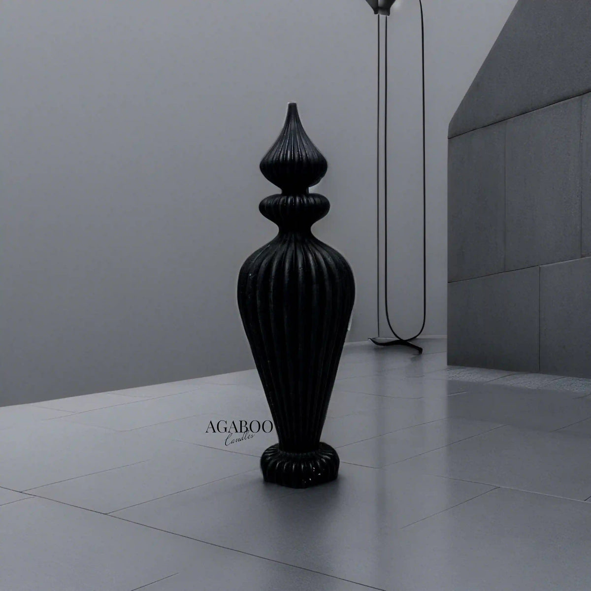 Stylish Irregular Pillar Candle 8.5x2 inches