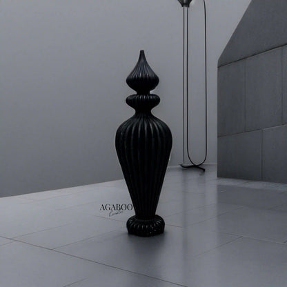 Stylish Irregular Pillar Candle 8.5x2 inches