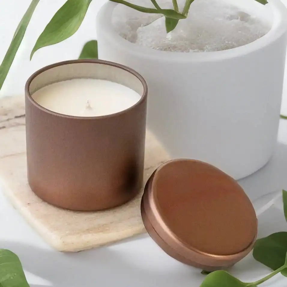 Unlabeled 12 PCS - Infinity Tin Candle 2.25x2.3 inches