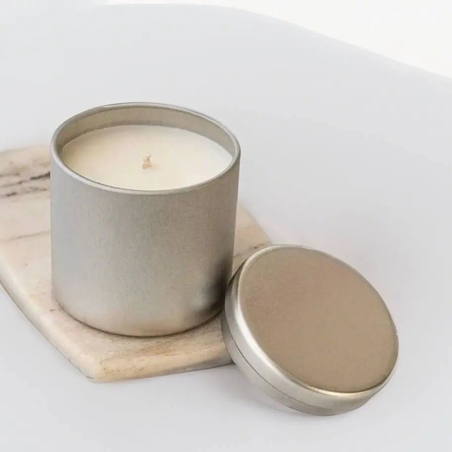Unlabeled 12 PCS - Infinity Tin Candle 2.25x2.3 inches