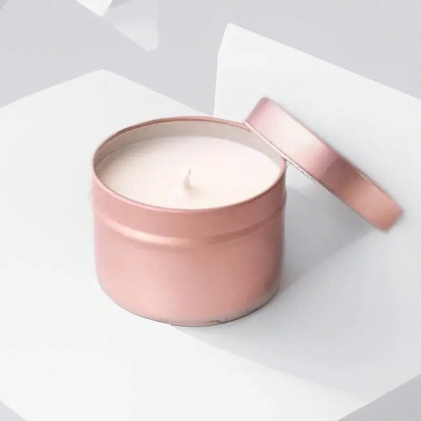 Unlabeled 12 PCS - Tin Candle 1.75x2.5 inches