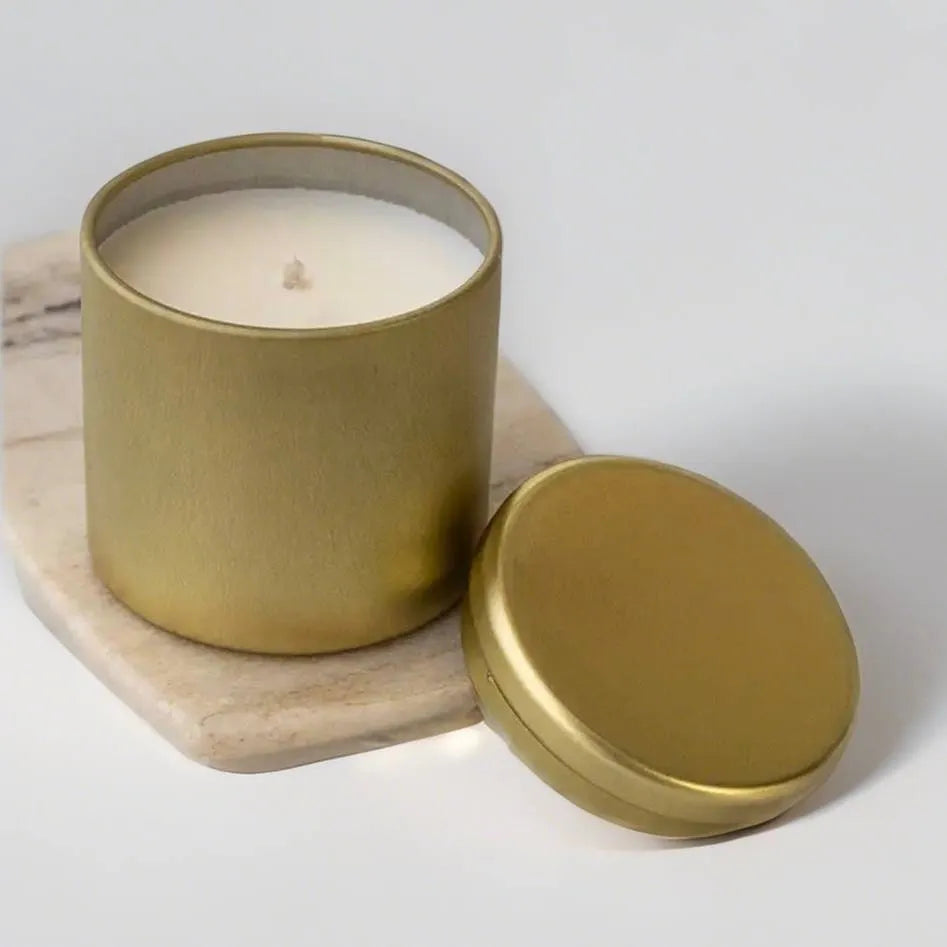 Unlabeled 12 PCS - Infinity Tin Candle 2.25x2.3 inches
