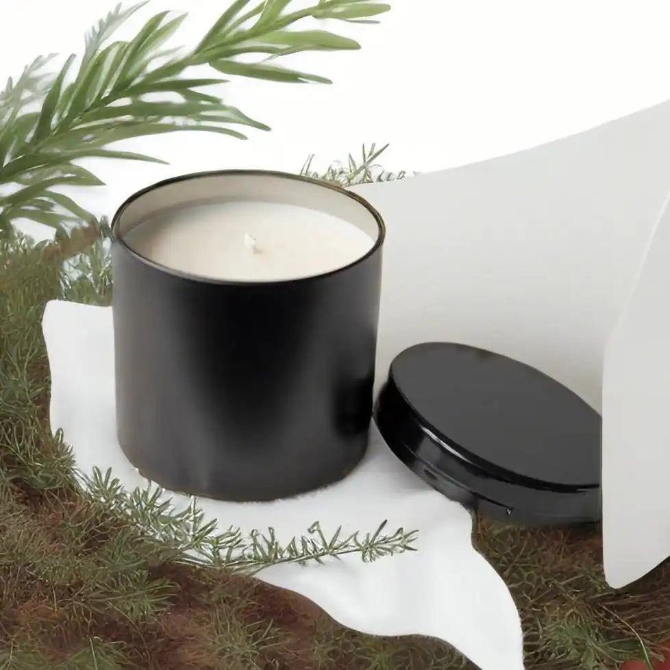 Unlabeled 12 PCS - Infinity Tin Candle 2.25x2.3 inches