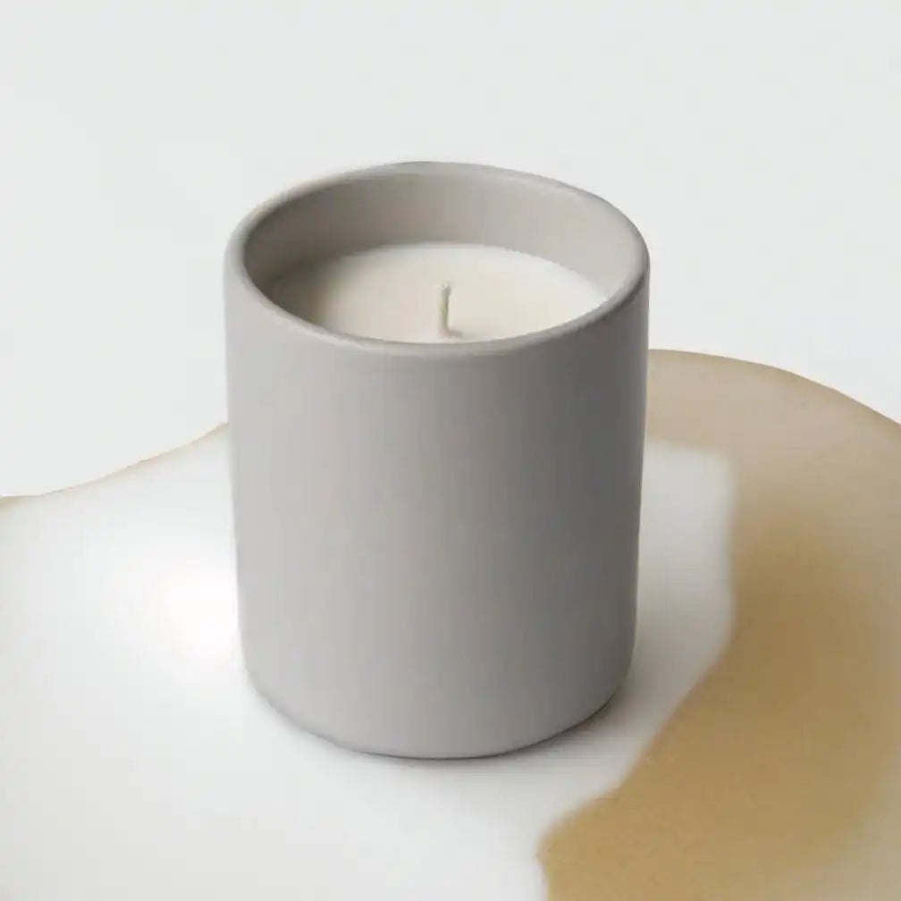 Unlabeled 12 PCS - Modern Ceramic Tumbler Candle 4x3.5 inches