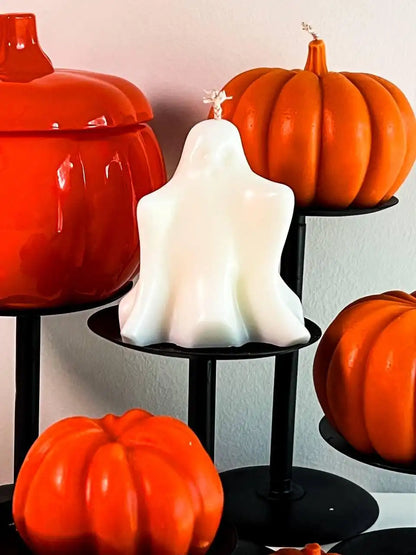 Cute Ghosts Candle 3x3 inches