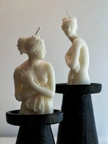 Venus Candle 6x3 inches