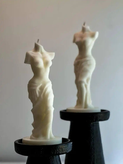 Greek Goddess Candle 8x2.5 inches