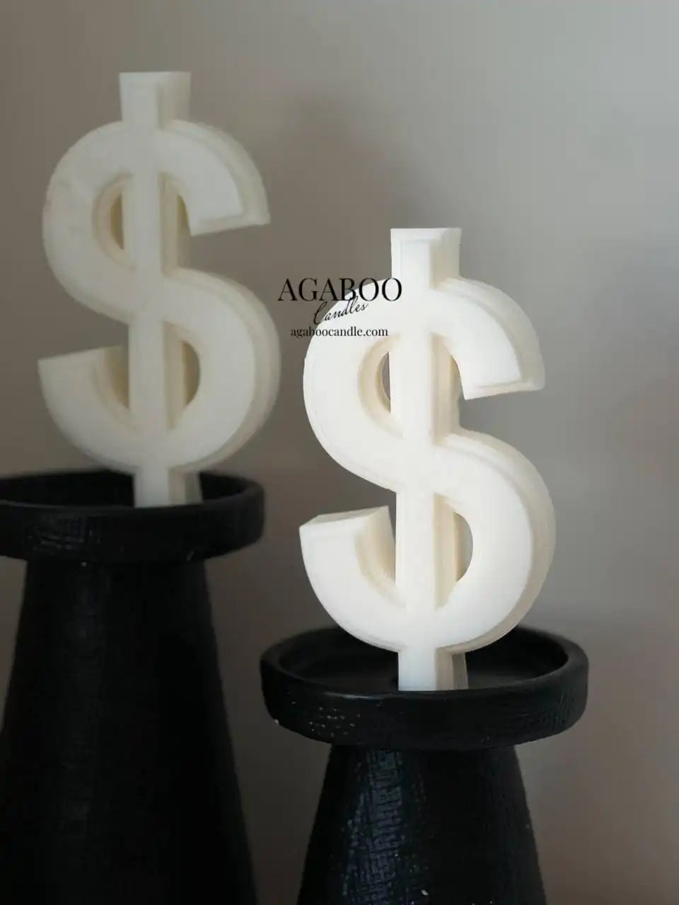 Dollar Shaped Candle 6x3 inches
