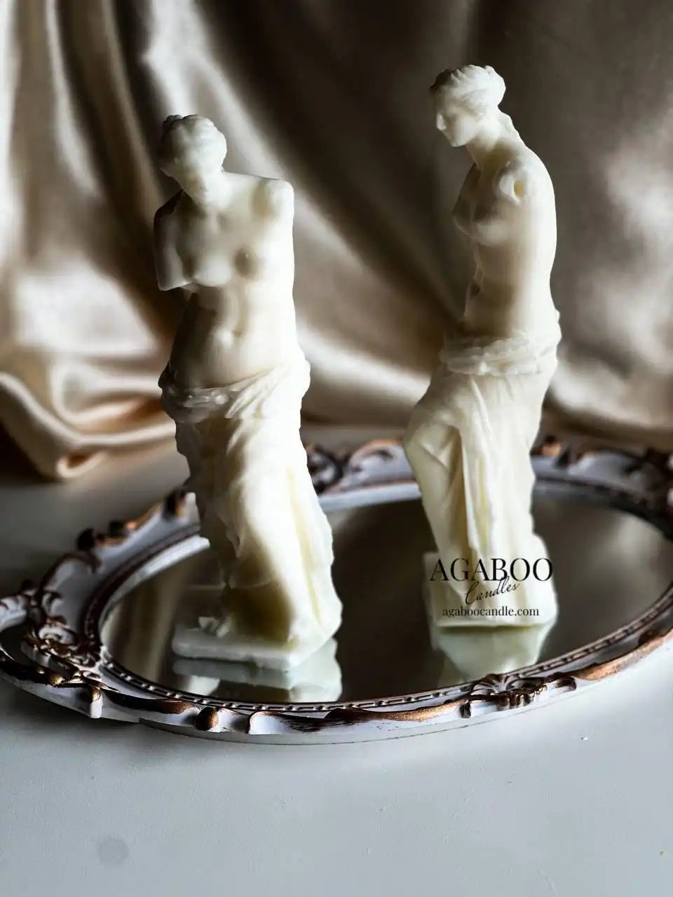 Large Venus Candle 10x3 inches