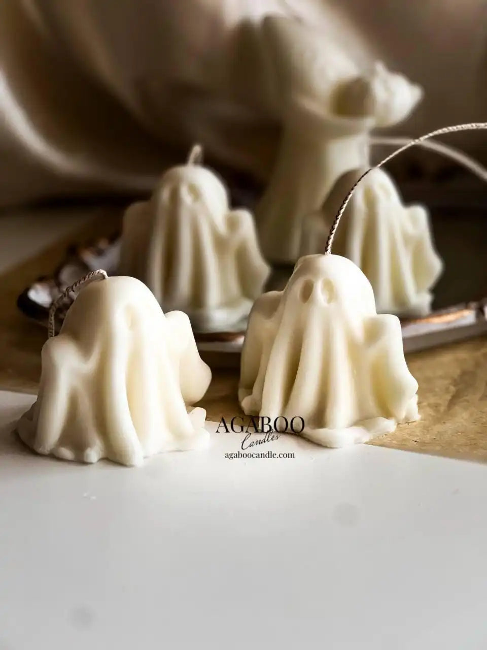 Ghost I Candle  2.75x3 inches