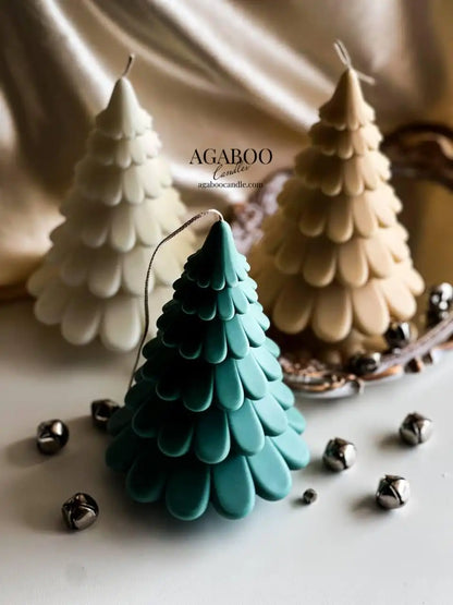 Huge Christmas Tree Candle 9.5x5 inches